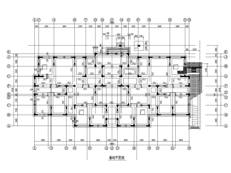 24层住宅平面图资料下载-[安徽]地上24层剪力墙结构高层住宅楼结构施工图