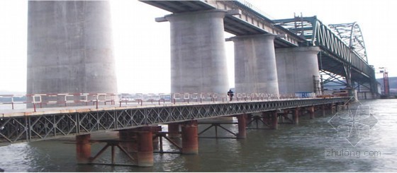 桥面式起重机资料下载-[重庆]321装配式公路桥拆除施工方案