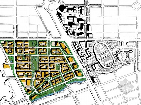 国外多层办公楼资料下载-[上海]现代风格城市综合体规划及单体设计方案文本（国外知名建筑事务所）
