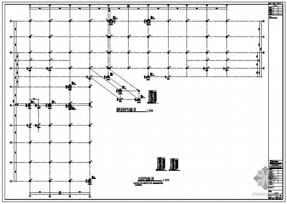 核心筒结构设计案例资料下载-某框架核心筒大厦结构设计图