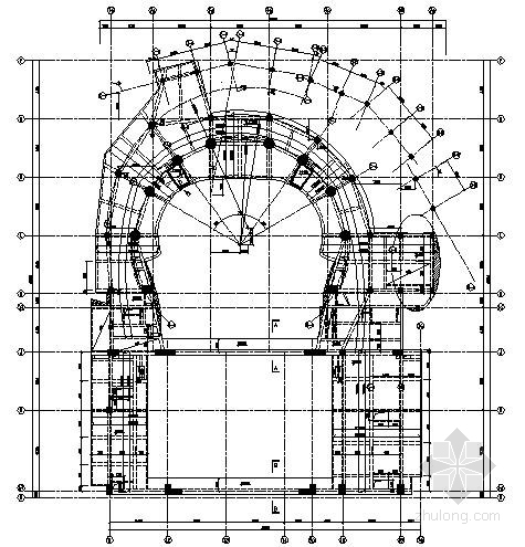 钢混结构建筑施工图资料下载-常州某钢混结构剧院结构施工图