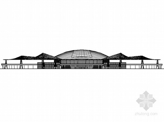 火车站站前广场设计平面资料下载-[北京]某火车站南站改扩建方案图（扩初）