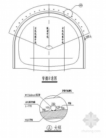 重庆轨道交通明洞洞口施工技术方案（超前管棚 ）
