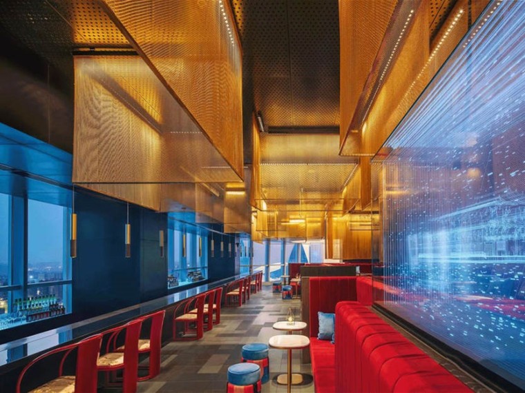 隐泉日式餐厅设计资料下载-西安云顶57餐厅