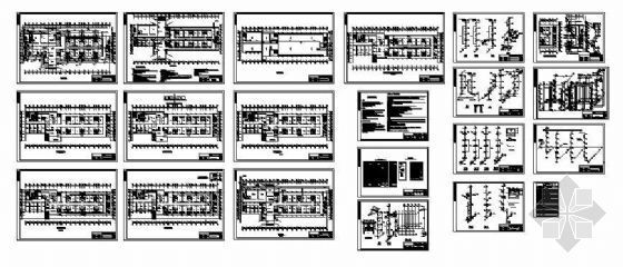 传染病医院给排水资料下载-某医院传染病大楼给排水及采暖图纸