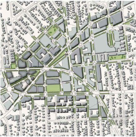 房屋分层分户平面图unit plan资料下载-(HOK)Clarendon Sector Plan