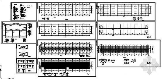 一套二层的钢结构图纸-4