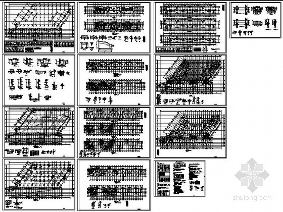 12层住宅设计资料下载-某12层短肢剪力墙住宅结构设计图