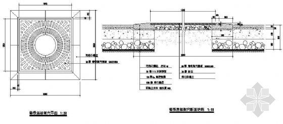 铸铁盖板树穴详图（1）-4