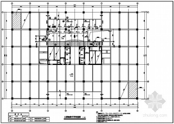 某建筑植筋改造详图资料下载-某楼板改造加固节点详图