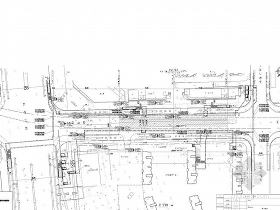 岛式站台dwg资料下载-[江苏]6个出入口地下两层岛式站台车站工程设计图纸112张（含通风空调消防照明给排水）