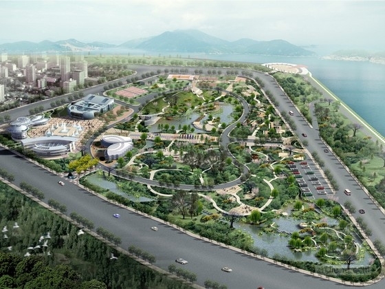 湖南文化公园设计资料下载-[湖南]大型文化公园规划及单体设计方案文本