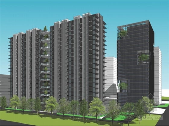现代风格城市综合体浙江资料下载-[广东]现代风格城市综合体规划设计方案文本