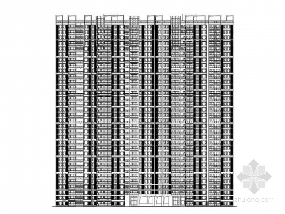 10层高层建筑施工图资料下载-[深圳]33层高层住宅楼建筑施工图