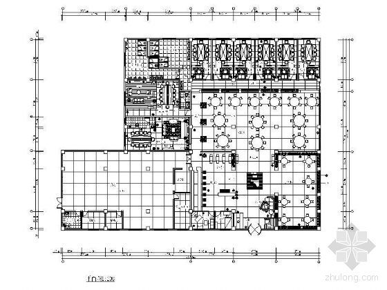 弧形餐饮空间案例资料下载-[学生作业]餐饮空间设计图