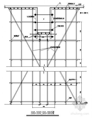 拱桥高支模施工方案模板资料下载-某中学高支模施工方案