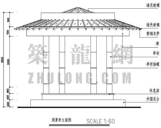 观景亭详图-2