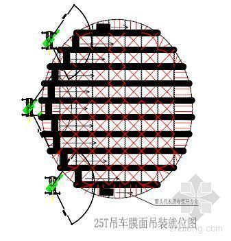 骨架膜结构施工组织设计资料下载-上海某体育馆膜结构施工组织设计