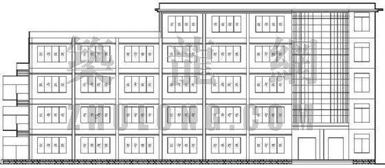 科教楼建筑图纸资料下载-某学校科教文艺楼建筑设计方案