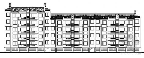 五层住宅楼框架建筑图资料下载-某五层住宅楼建筑施工图