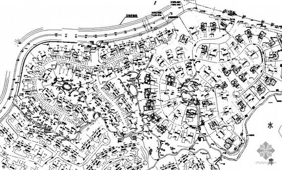 森林居住区施工图资料下载-重庆居住区组团绿地景观施工图