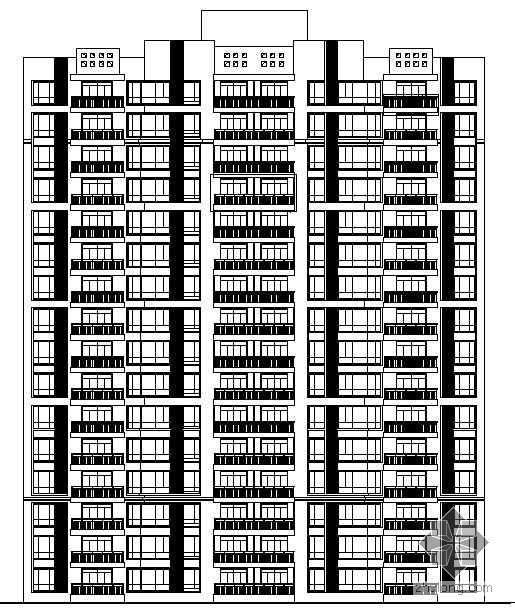 公寓住宅楼建筑施工图资料下载-[沙田镇]某岛安置区农民公寓二期住宅楼群组团建筑结构水电造价施工图（带清单分析、招标文件）