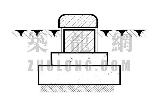 景观剖面详图资料下载-花坛剖面详图（6）