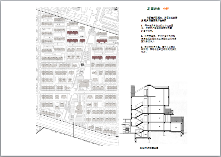 居住区户型设计及会所平面汇总（附图丰富）-花园洋房—分析