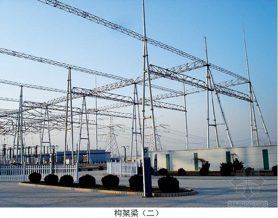 钢梁安装要点资料下载-变电站工程构架梁安装工艺标准及施工要点