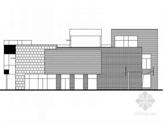 工业园区建筑案例资料下载-[苏州]某二层工业园区规划C3栋建筑扩初图