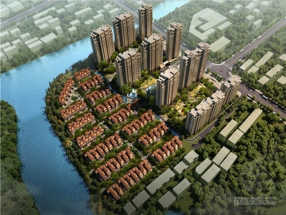 浙江小区设计资料下载-[浙江]意式风格住宅小区规划设计方案文本（知名设计院）