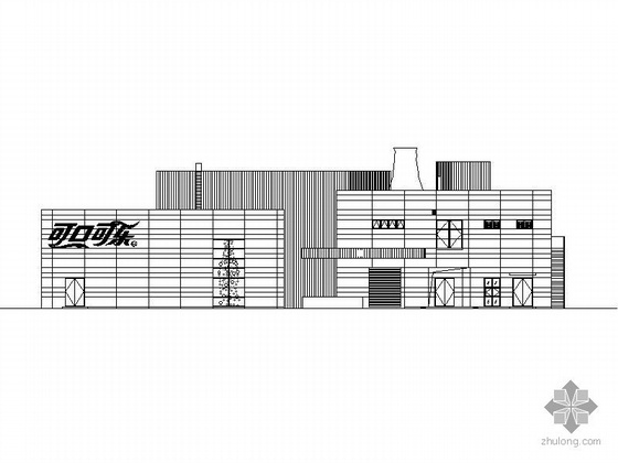 上海市低层建筑施工图资料下载-[上海世博会]可口可乐企业馆建筑施工图