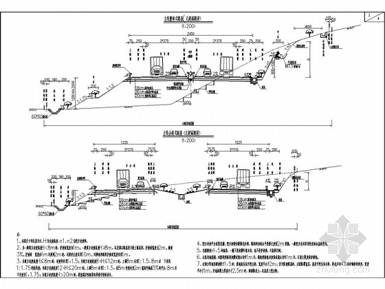 3级公路路基标准横断面图资料下载-[湖北]高速公路路基工程施工图设计（含排水）