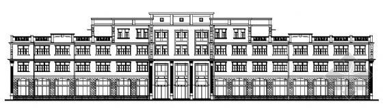 5层别墅建筑设计图资料下载-某四层厂房建筑设计图