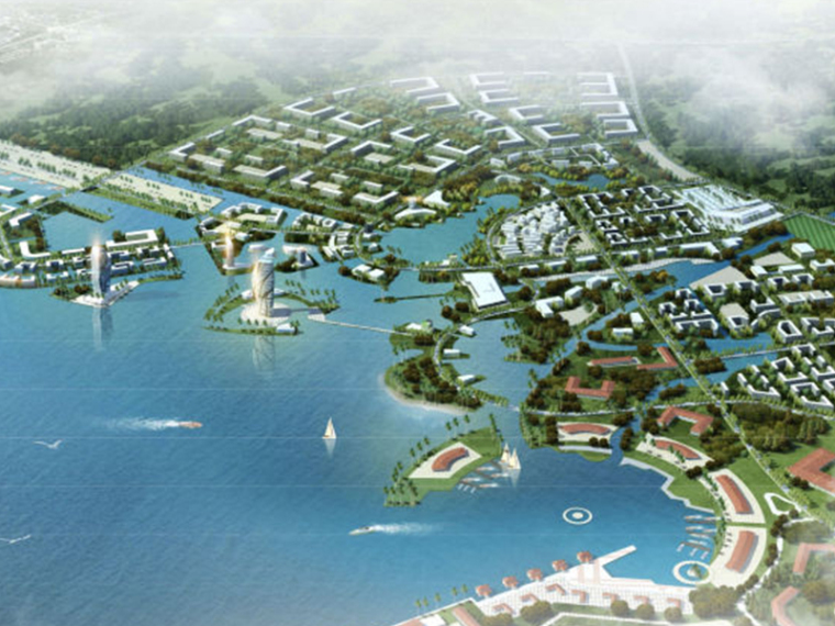 小镇整体规划资料下载-[江苏]成子湖度假小镇旅游总体规划方案文本