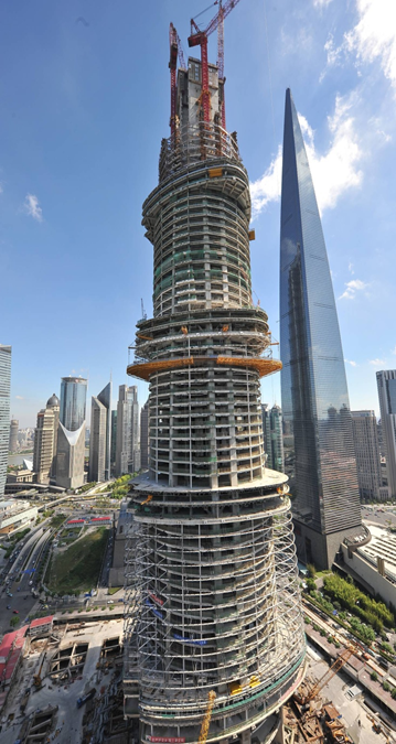 上海哥伦比亚公园资料下载-上海中心大厦BIM应用案例