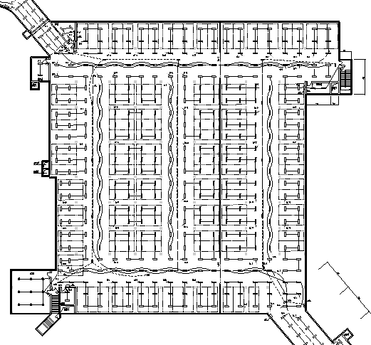阳光车库设计资料下载-车站港口地下车库电气设计图