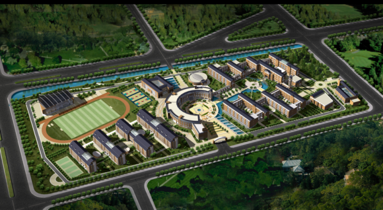 武汉大学校园规划设计方案资料下载-[南京]金陵中学河西校园规划设计方案文本