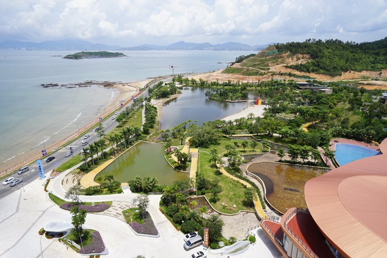 花海景观效果图资料下载-惠州中航元屿海景观