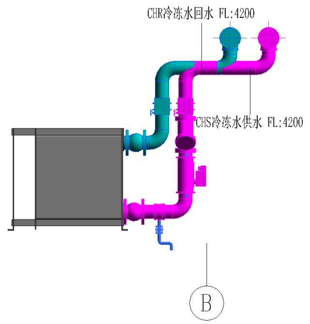 应用BIM优化，这个冷水机房机电工程规避了许多问题_4