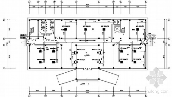 6层大学综合办公楼图纸资料下载-浙江某综合办公楼空调图纸