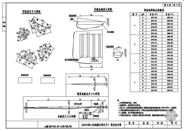 交叉口渠化图纸_2