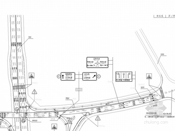 双柱交通标志资料下载-[重庆]隧道交通工程施工图33张