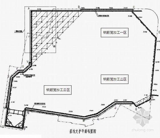 发包方资料下载-深基坑支护工程施工组织设计（基坑工程安全等级一级）