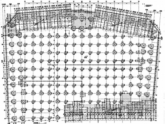 地下室桩基防水节点资料下载-[辽宁]大型住宅小区地下室结构施工图