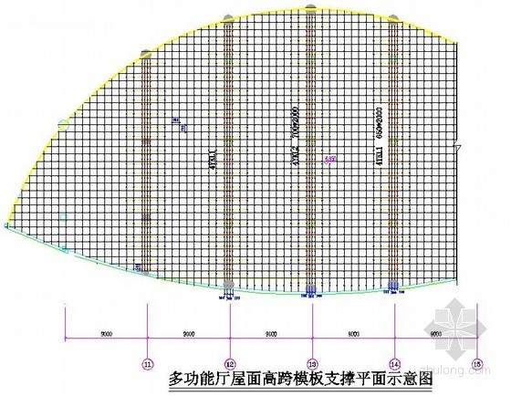 [重庆]酒店工程高支模施工方案（高13m 跨度33m）- 