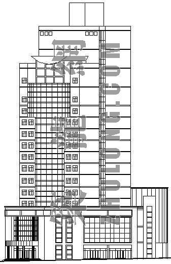 广电演播设计方案文本资料下载-某广电中心大厦设计方案