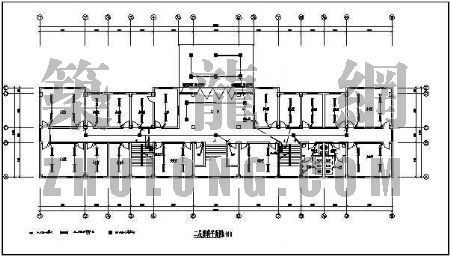检察院电气施工图设计资料下载-某检察院六层办公楼电气设计