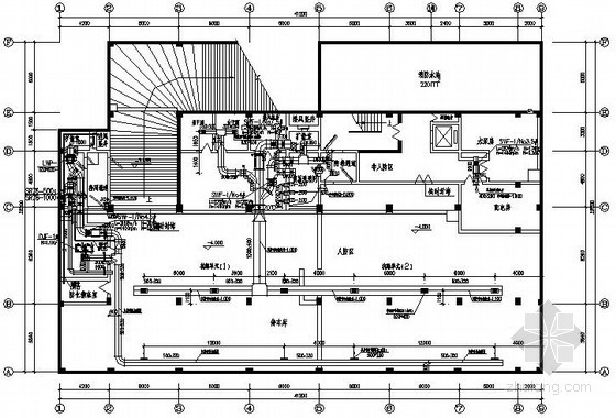 变频空调的选购资料下载-[浙江]办公楼变频空调设计施工图