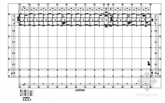 衡阳某框排架厂房结构设计图